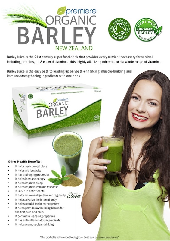 Organic Barley Juice - JC Premiere Wellness
